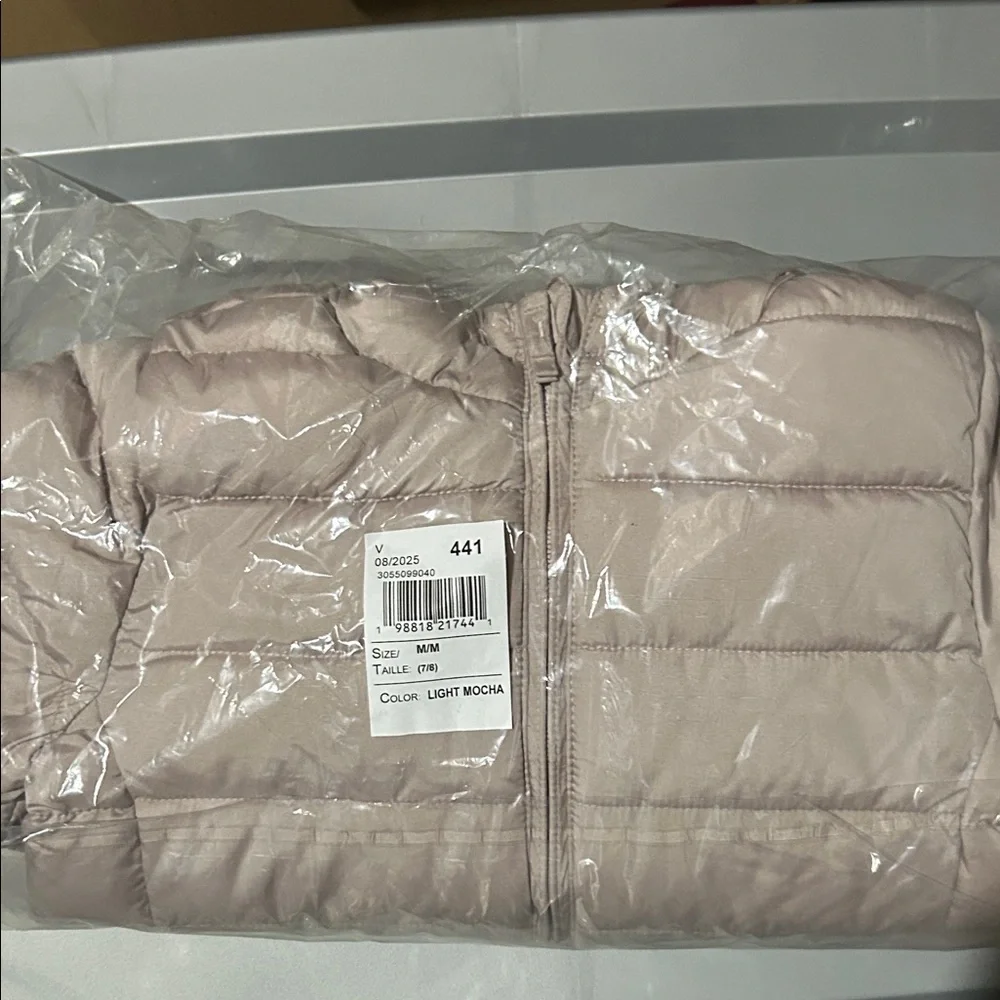 The Children's Place Light Mocha Puffer Jacket
